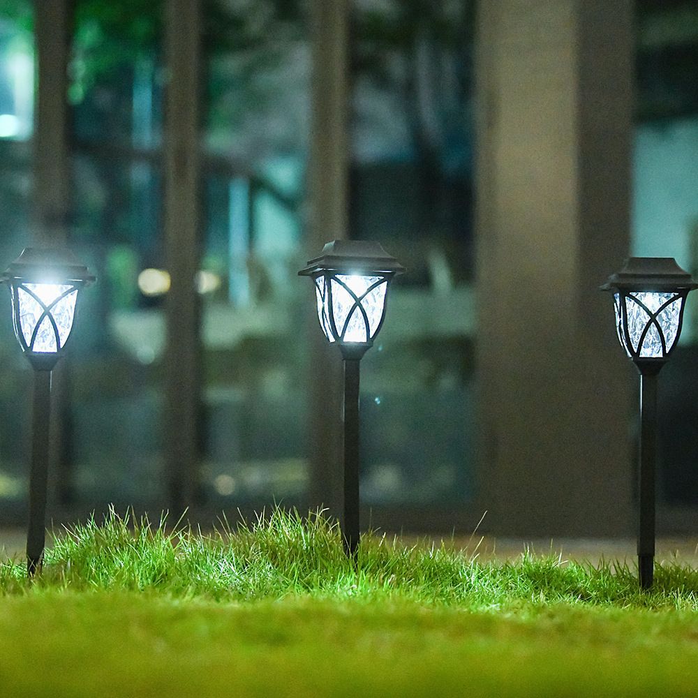 Solar Outdoor Garden Light Home Waterproof Colorful Garden Induction Lawn Light Landscape Decorative Atmosphere Plug Light