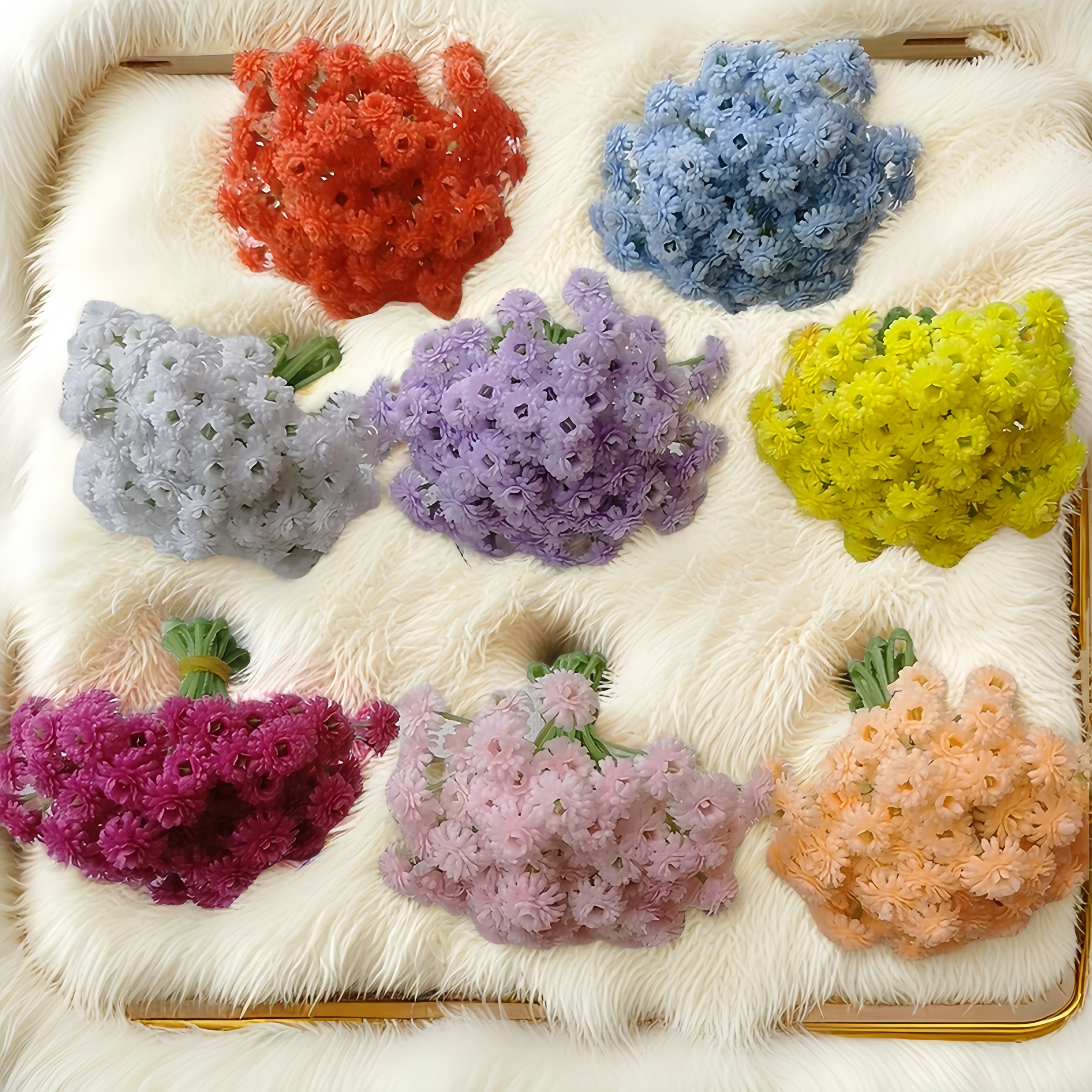 Оптовая продажа мягкого клея дыхание младенца свадебный букет автомобильные украшения материалы для декора DIY искусственные цветочные аксессуары