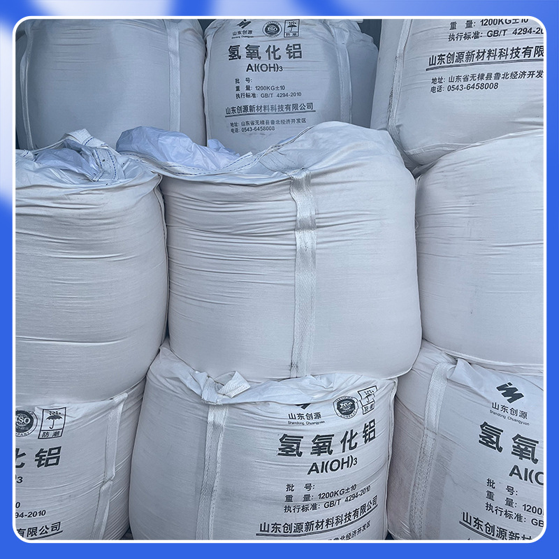 80-100 Mesh Aluminum Hydroxide with a Whiteness of about 76-80, Shandong Chuangyuan Brand, Used for Quick-Setting Agents and Glass Fillers