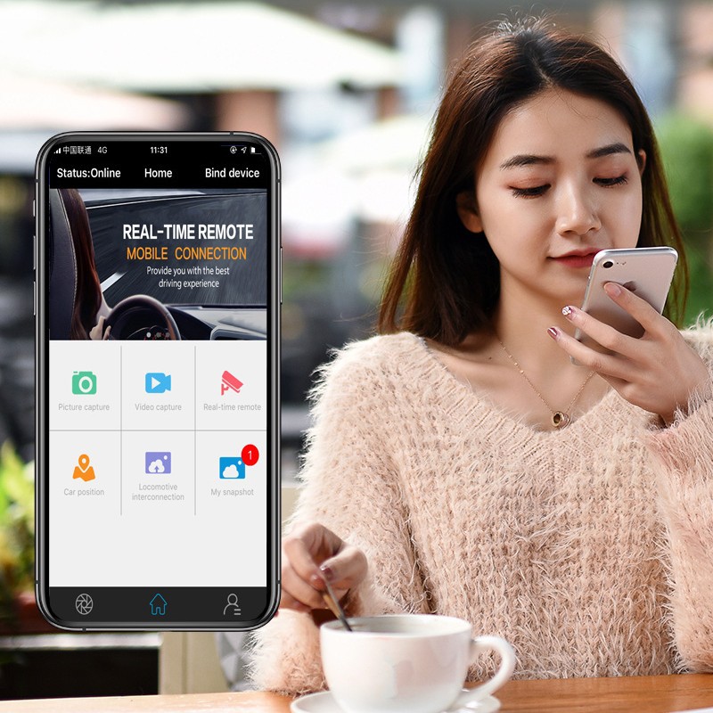 Cross-border Android 4G network streaming media rearview mirror driving recorder 10 inch full screen 12 million HD night vision