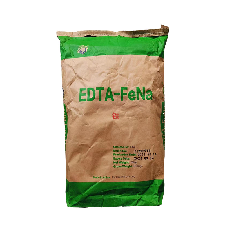 Edtairon sodium ethylene diamine tetraacetic acid iron sodium EDTA-FeNa trace element iron sodium large quantity discount