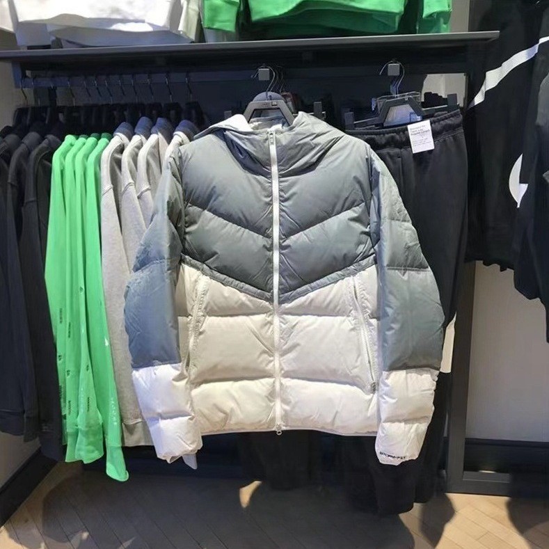 2025 New Winter Color-Blocked Cotton Coats for Men and Women, Hooded Thickeneded Cotton Coats, Trendy Brand Loose and Fashionable Bread Cotton Coats