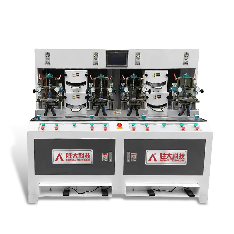Shengda Technology Guangdong Air and Oil Pressure Positioning System Intelligent Steam Four Heat Four Cold Toe Shaping Machine Factory Direct Sales