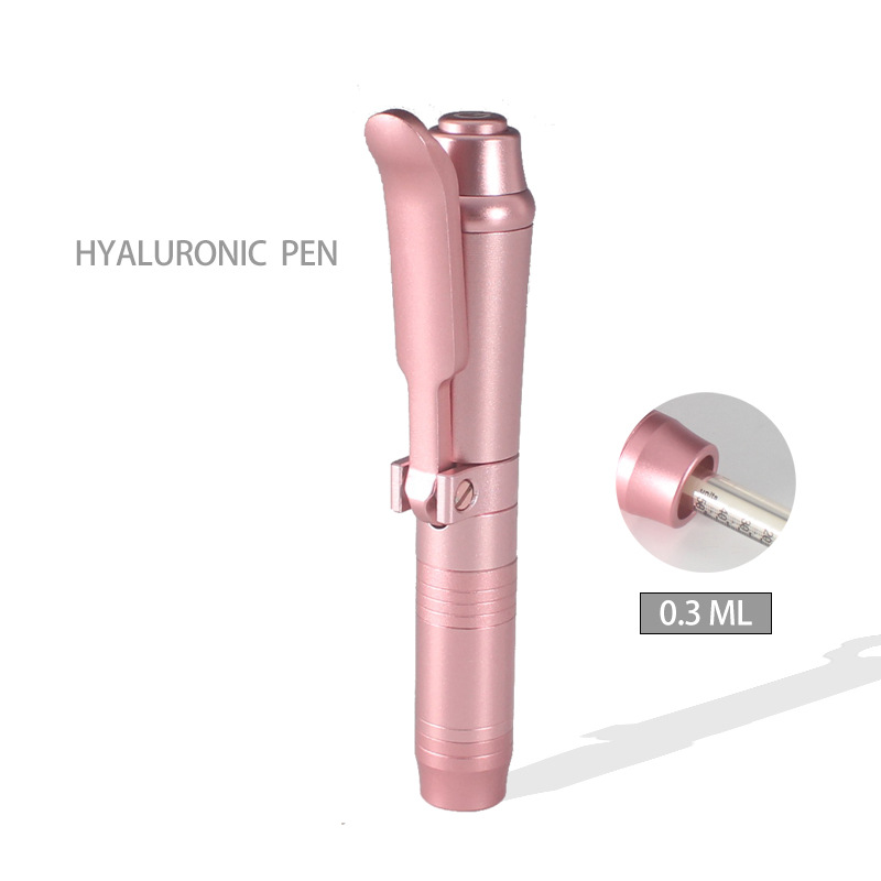 New series small steel gun long handle 0.3ml0.5ml needle-free atomizer double-head beauty pen