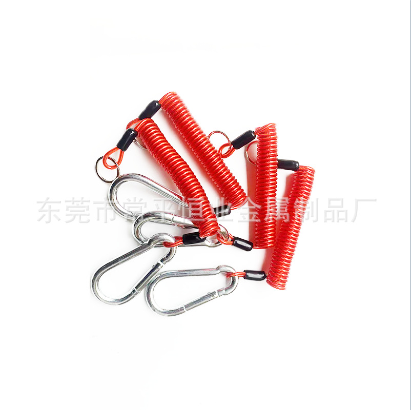 Amazon hot sale trailer/tug separation switch 12V DC DC spring wire rope 4FT/6FT cable