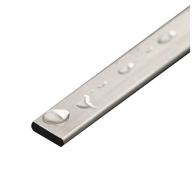 304 Stainless Steel Round Edge Flat Bar Cold Drawn Flat Steel Solid Flat Bar Stainless Steel Brushed Plate Slitting