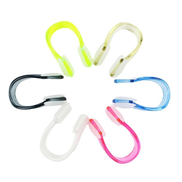 [Year of the Dragon Promotion] Adult Swimming Nose Clip Waterproof Anti-Slip Silicone Particle Swimming Training Equipment Factory Direct Sales