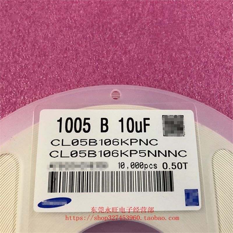 0402 Chip Capacitor 1005 10Uf 106K 10% 10V 16V 1 Disk 10000 = 75 Yuan