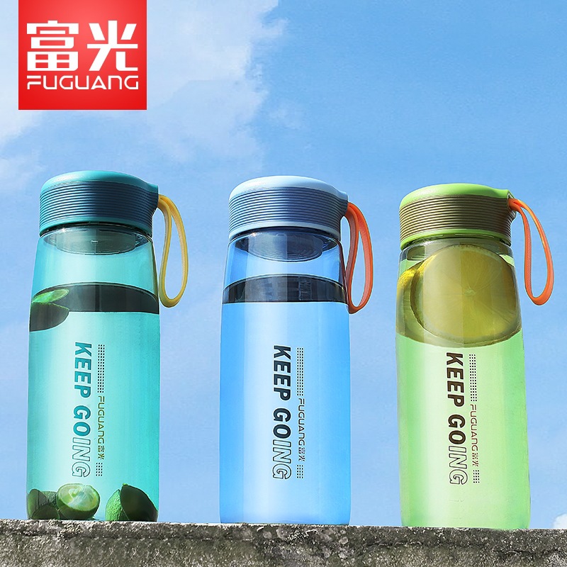 Спортивная пластиковая чашка Fuguang для мужчин и женщин Портативная фильтрующая чайная чашка Устойчивый к падению