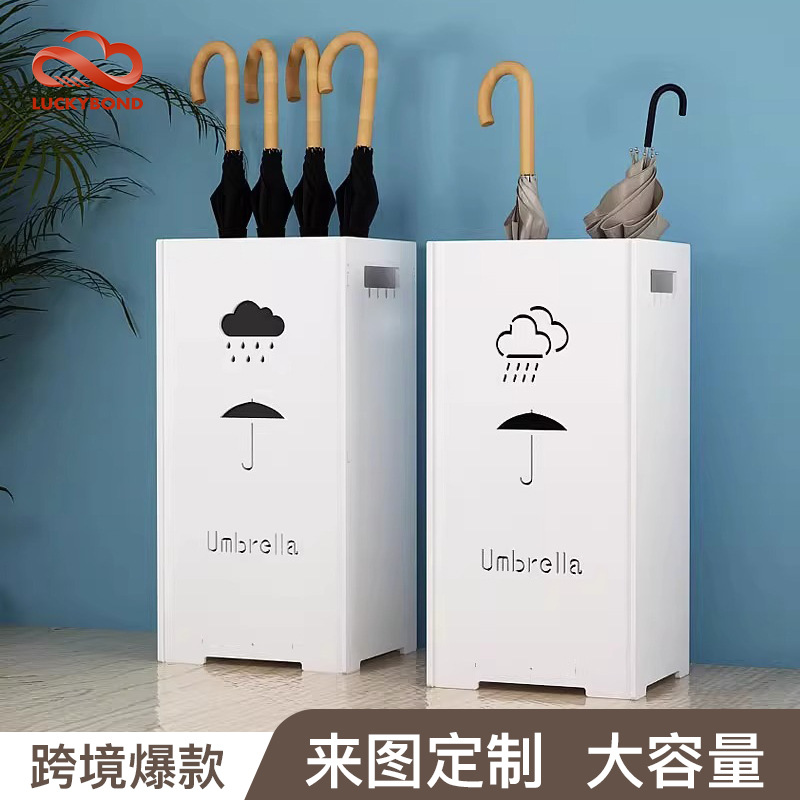 [Кросс-граница] Настенный держатель для зонтов с настраиваемым логотипом для отелей и домов