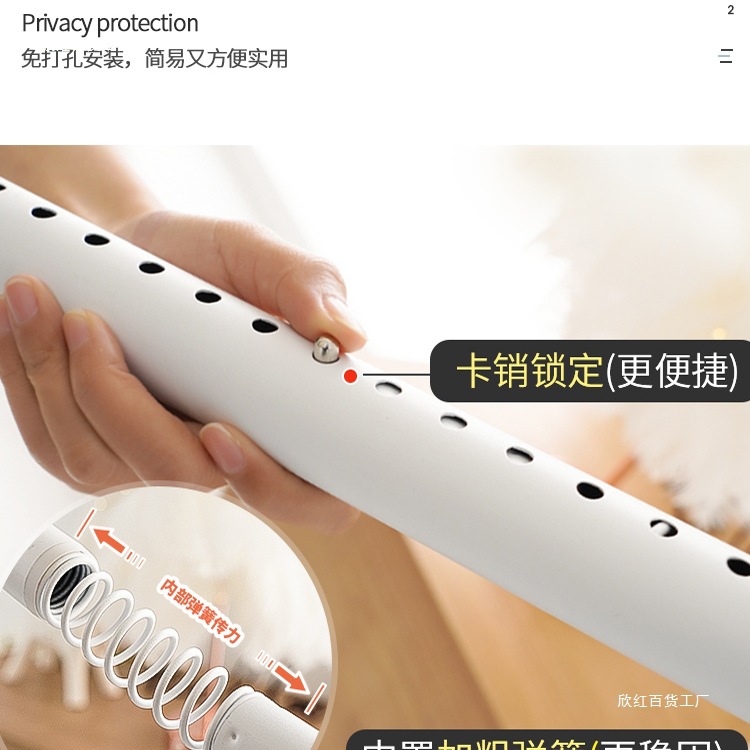 Door Curtain Partition Curtain Bedroom Shielding Home Kitchen Fabric Punch-Free Curtain Curtain Partition Curtain Hanging Curtain Screen