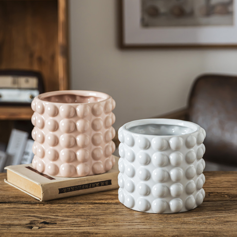 Large Ceramic Vase Japanese Style Ornaments Flower Arrangement Home Entrance Ornaments Desktop Decorations Practical Large Storage Tank