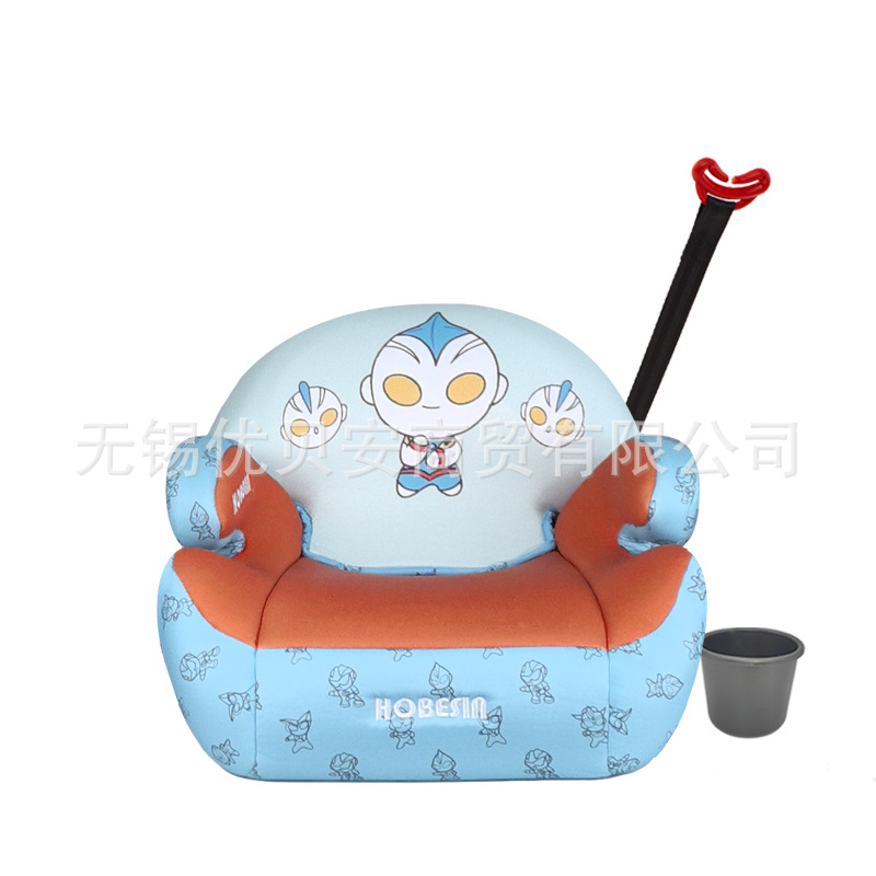 2-3-12 years old children's safety seat heightening cushion car baby seat older children portable simple ISOFIX