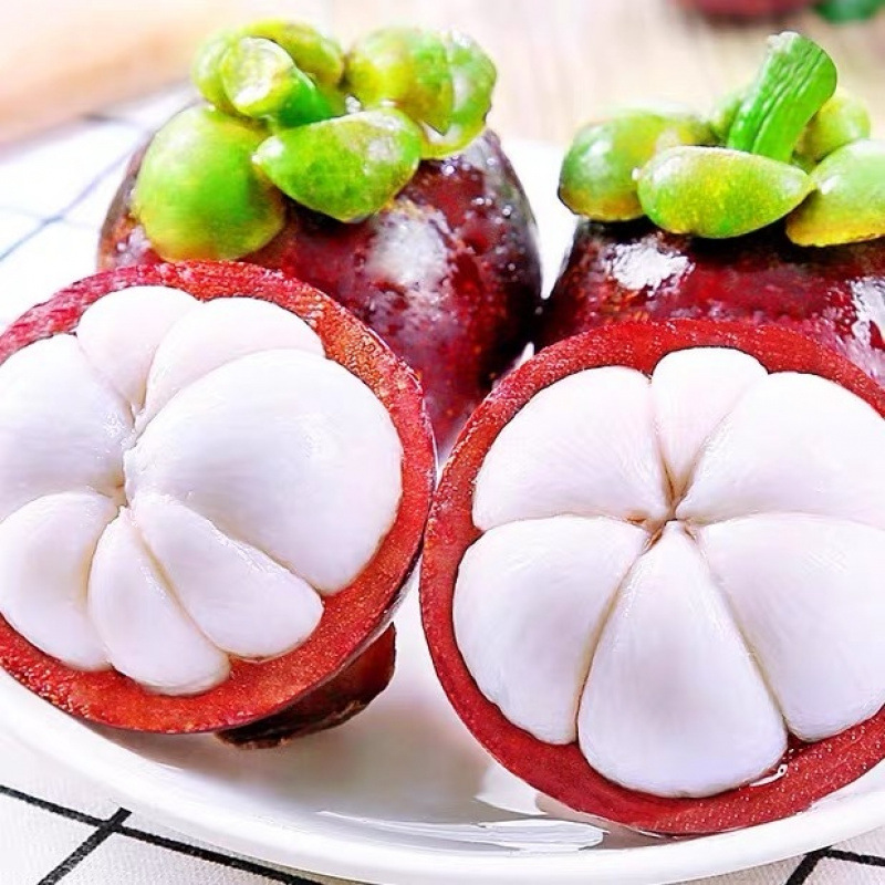 Thai Mangosteen 67.5kg Fresh Large Seasonal Fruit Oil Bamboo Factory Wholesale Dropshipping Cross-Border E-Commerce