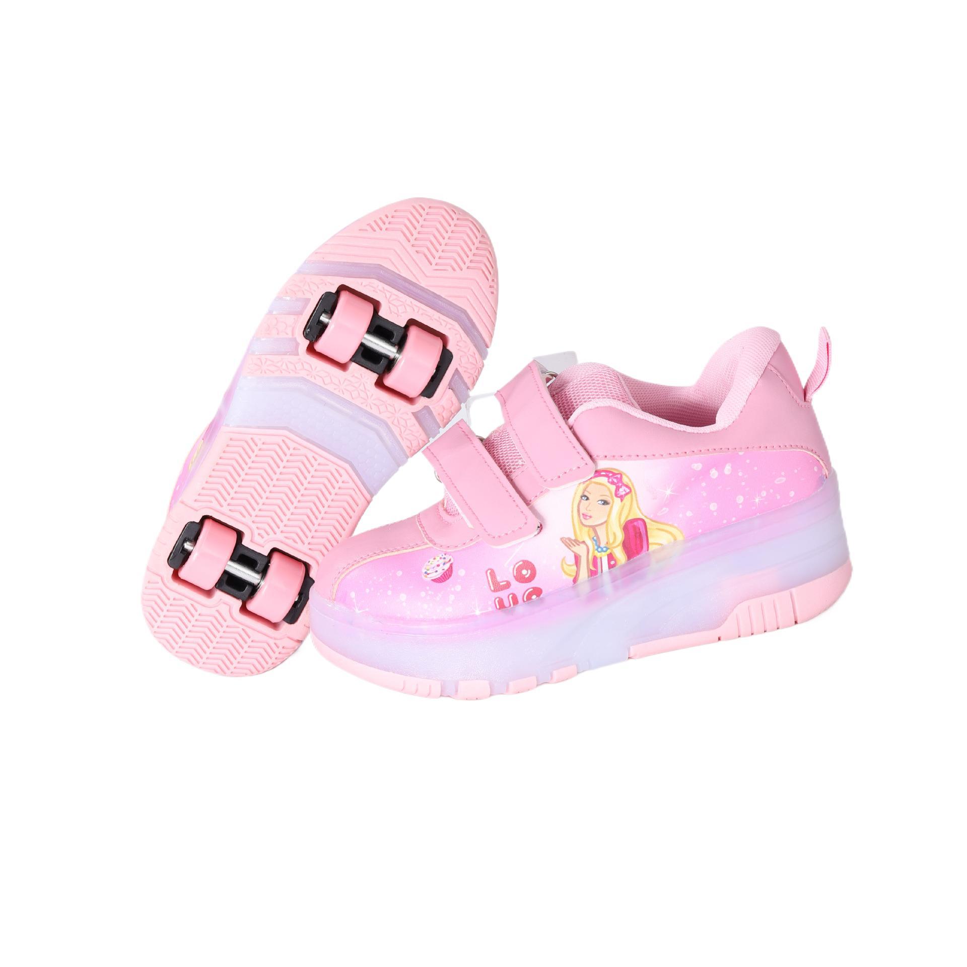 Кросс-бордерные новые роликовые обуви Heelys для детей, двухколесные дышащие обуви с LED-подсветкой