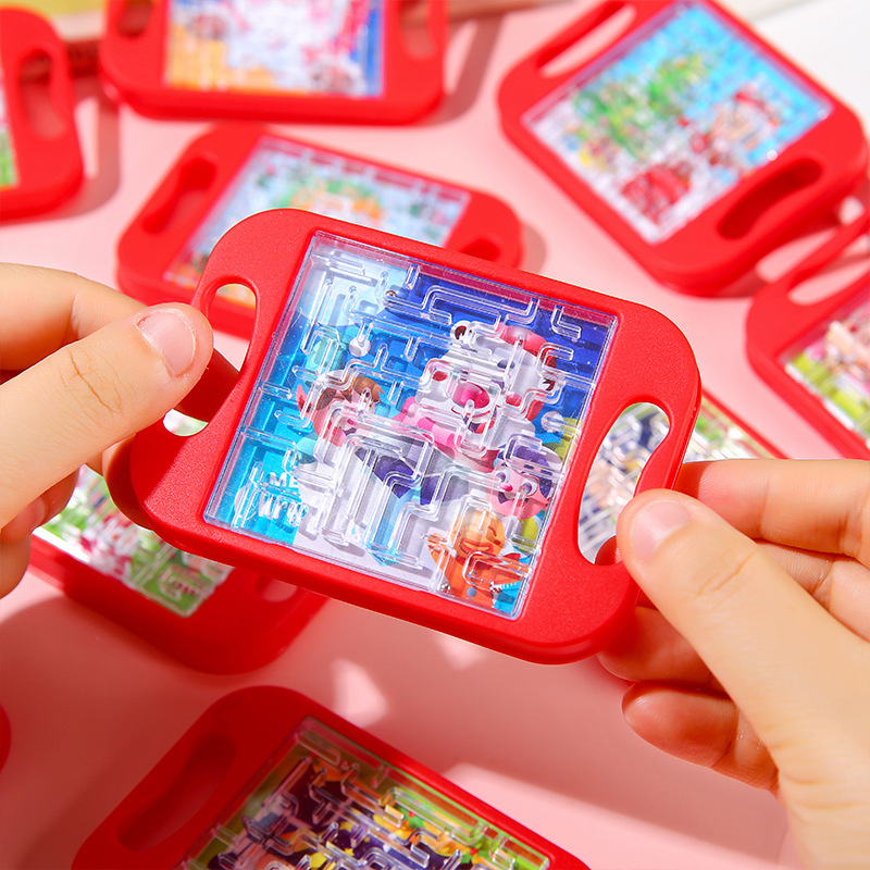 Образовательная игрушка балансировочный шар ручной лабиринт игра балансировочные бусины подарок на Рождество