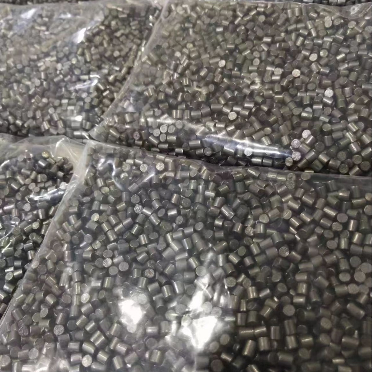 Pure Metal Hafnium Particles 3*3mm Sponge Crystalline Block Pure Hf Rod Diameter 5*200mm Wire Material