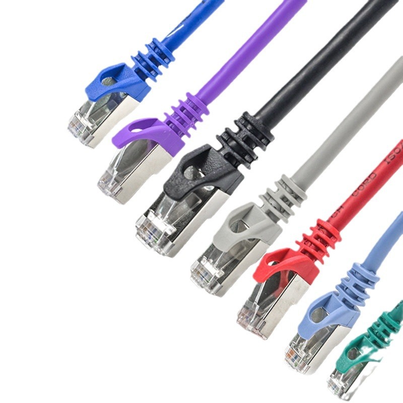 Gigabit Shielded Super Class Six Finished Network Cable CAT6A Pure Copper Double Shielded 10 Gigabit Network Cable Super Class Six Network Jumper