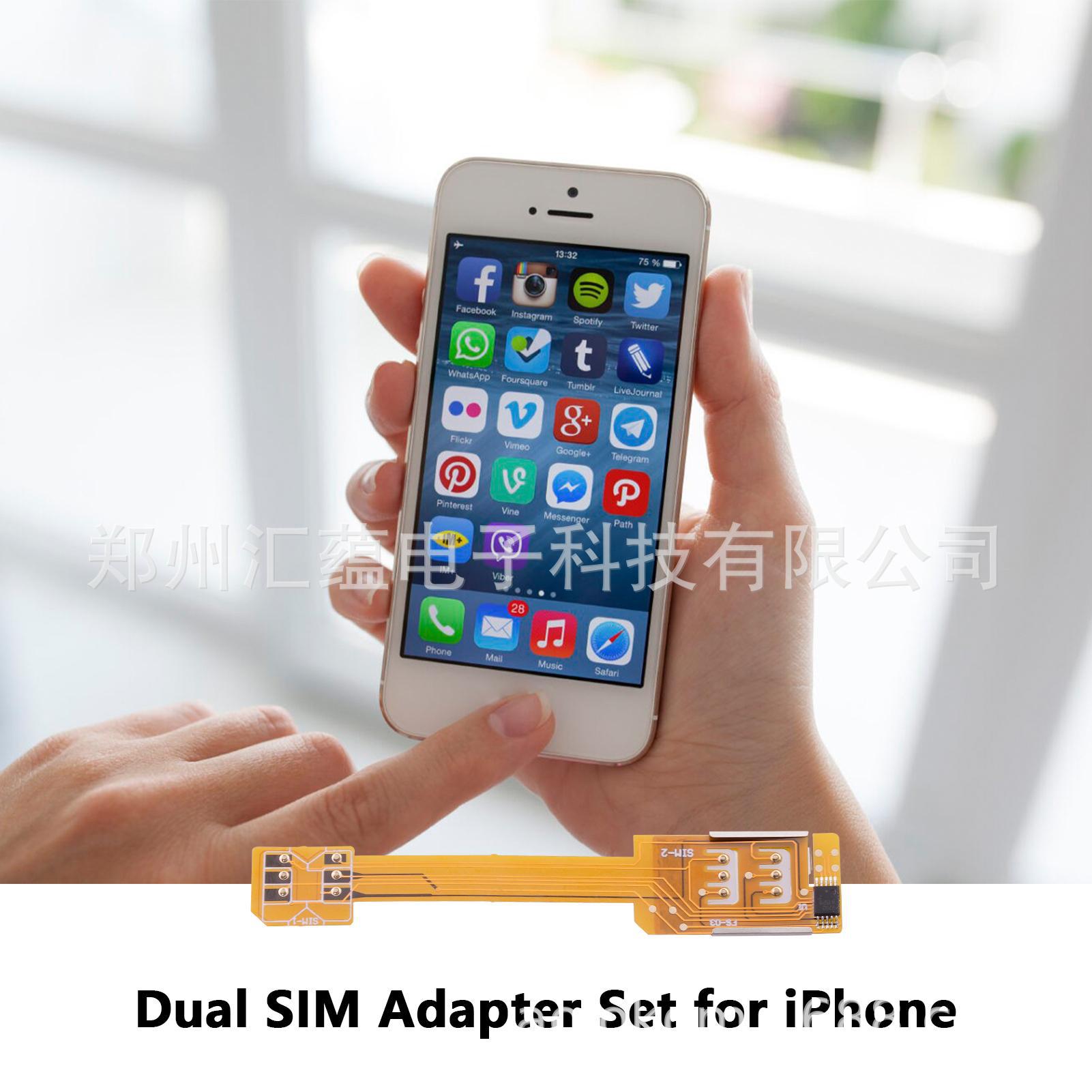 Dual sim card adapter mobile Phone Dual sim Dual standby adapter for all Phone