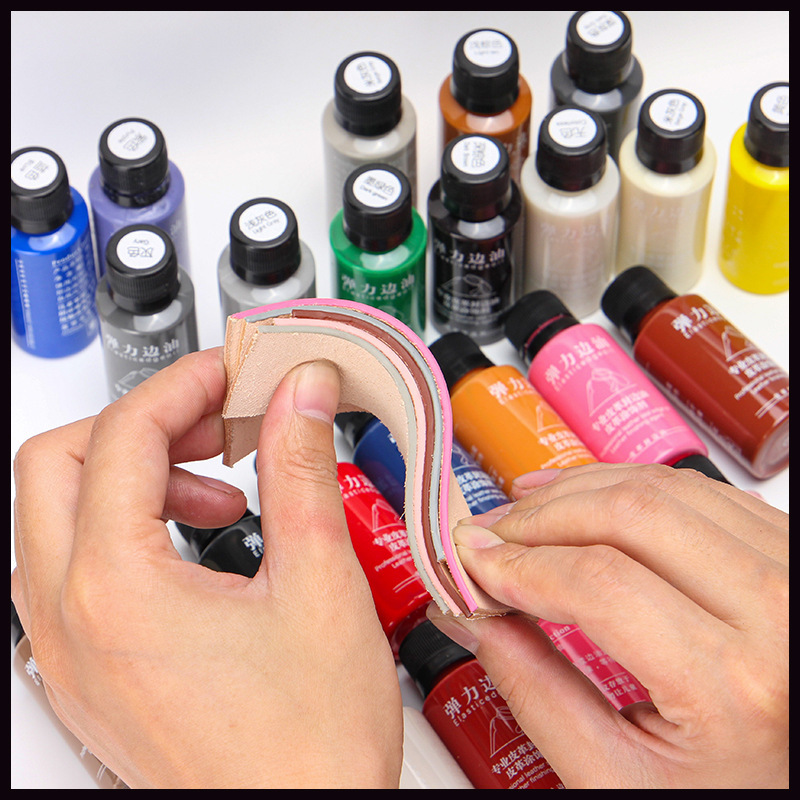 Matte elastic edge oil 30ml leather edge oil leather bag handle repair tool suit matte edge sealing liquid