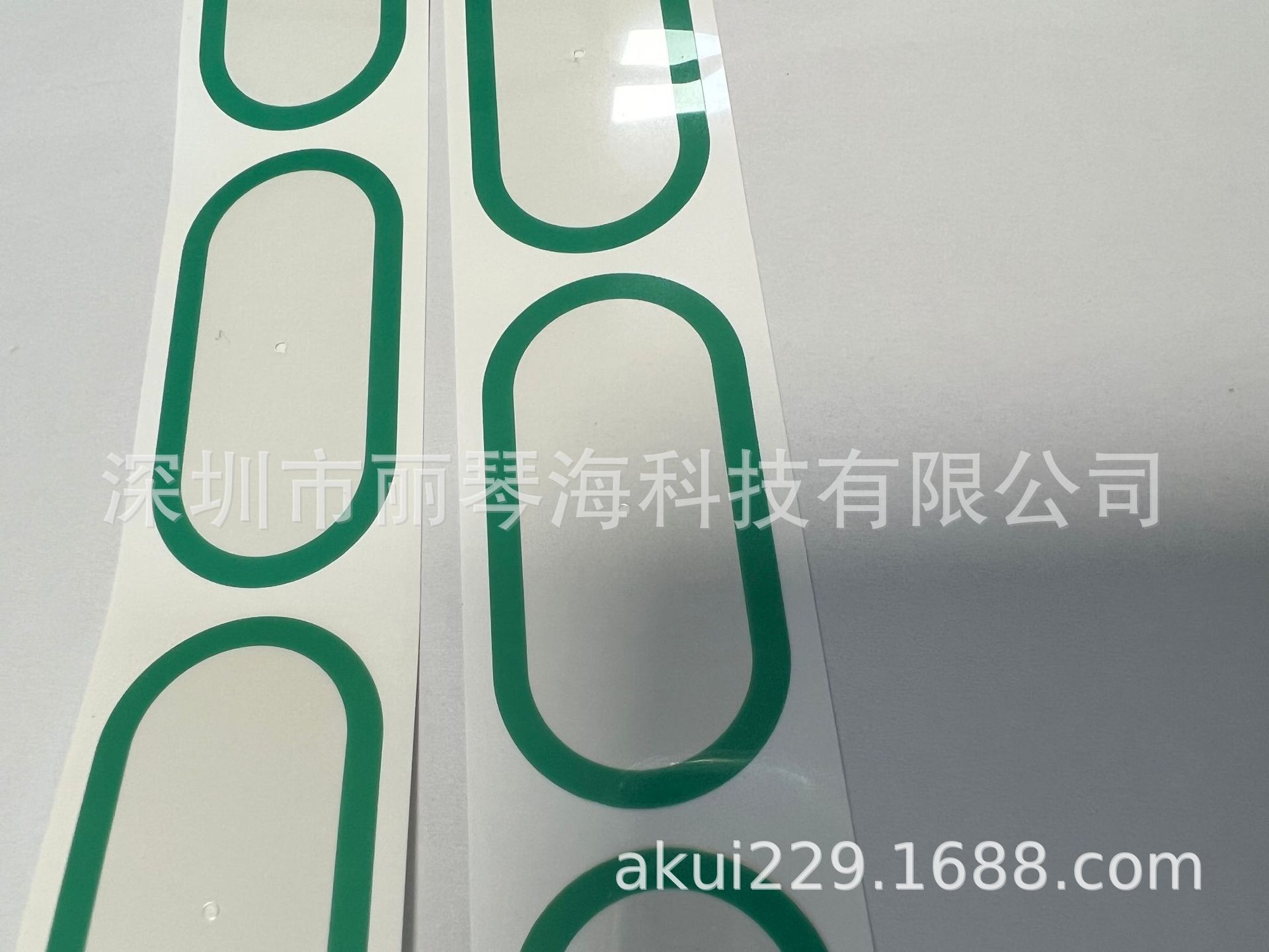 Customized New Energy Vehicle Iron Lithium Battery Anti-Exposure Valve Window with Base Material Green Pet Double-Sided Tape Protective Gasket