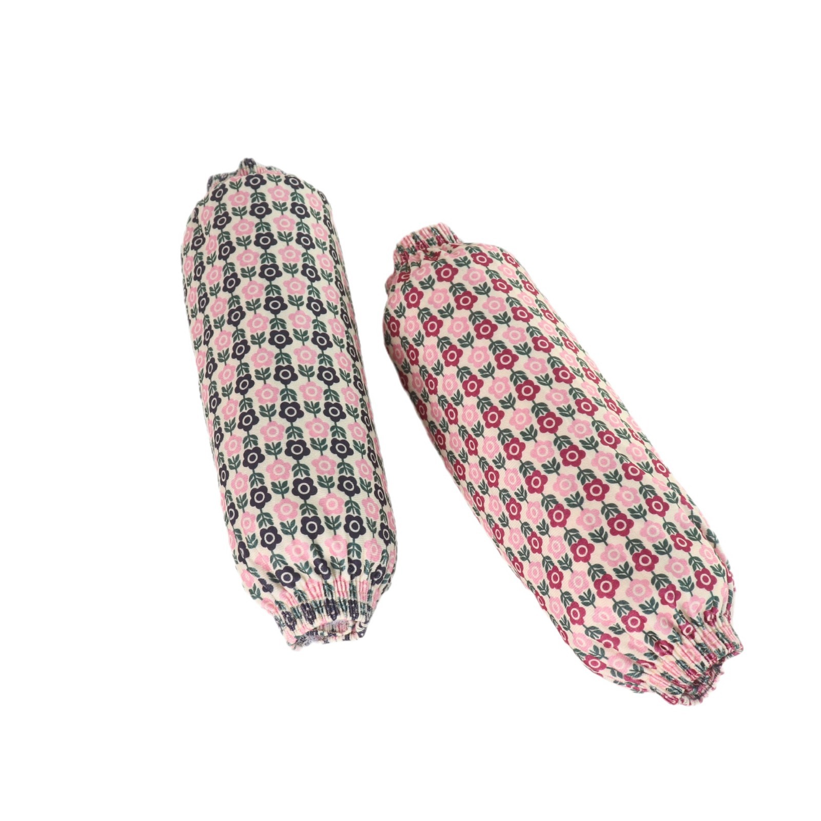 Sleeve four-pin oil-proof anti-fouling long thickened autumn and winter adult men's and women's kitchen flannel oversleeve work anti-dirty sleeve