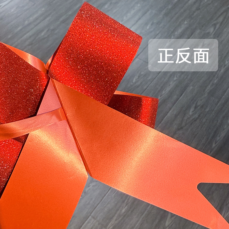 Colored Onions Glitter Flower Wedding Team Decoration Party Holiday Supplies Bow Flower Plastic Frosted Hand Flower