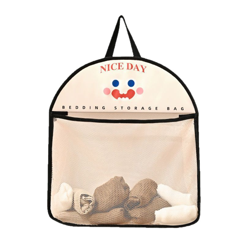 Underwear Socks Storage Hanging Bag Dormitory Wardrobe Home Bedside Bedside Bedroom Door Rear Wall Hanging Net Pocket Storage Bag