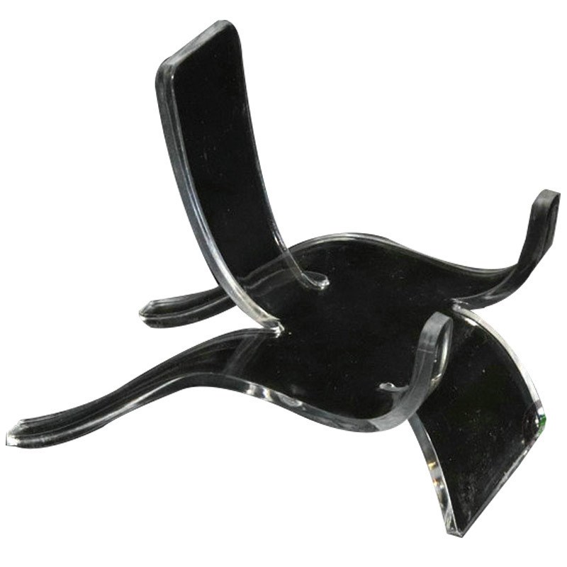 Crystal Pendant Pendant Handle Mobile Phone Bracket Display Stand Props Acrylic Transparent Small Stool Chair Base Support