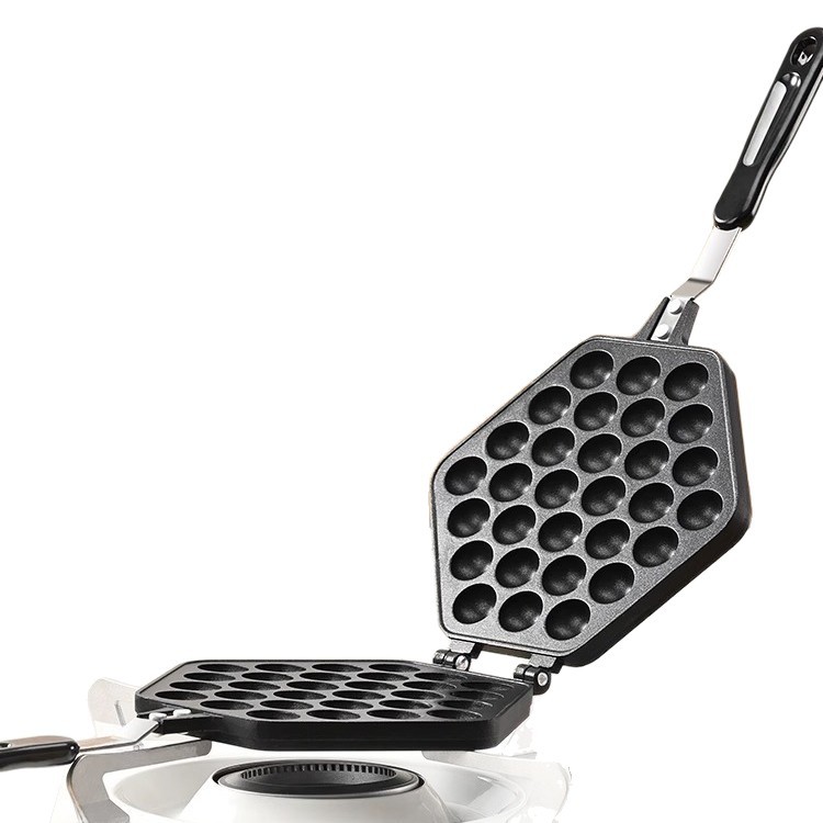 Youyao Household Gas Biscuit Machine Mold Stall Egg Waffle Electric Heating Baking Pan Machine Commercial Cake Mold Egg Waffle Machine