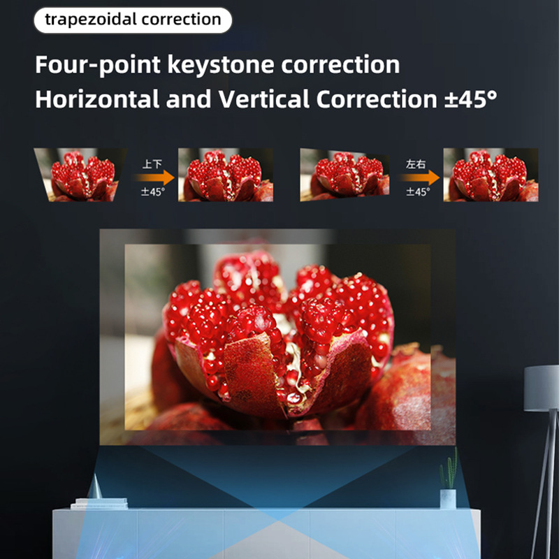 Cross-Border Projector Home Portable Mobile Phone Wireless Projector Home Theater Outdoor High-Definition Android Projector