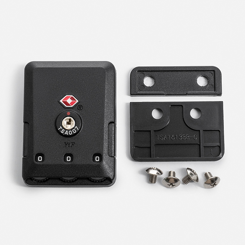 Hot selling fashion Customs lock tsa16138B Customs lock aluminum box password lock trolley case customs password