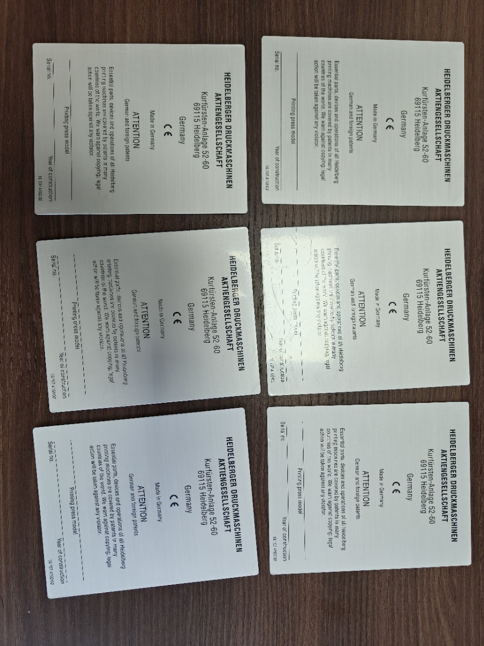 Heidelberg Year Old Sign