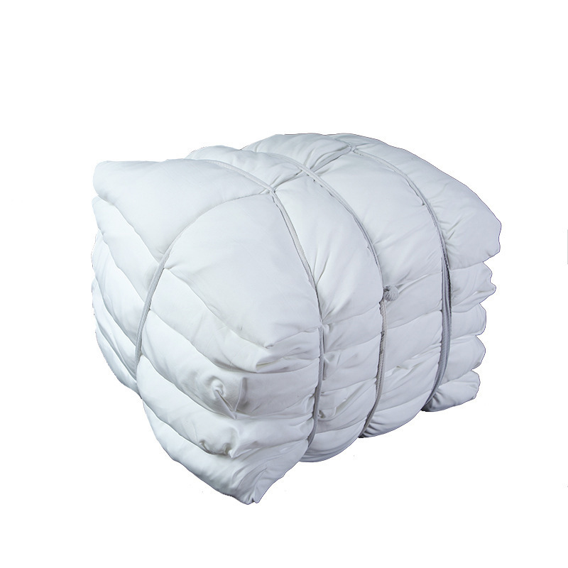 Manufacturer Supplies White Machine Wiping Cloth, Lint-Free, Oil-Absorbing and Water-Absorbing Cotton Industrial Rag, Industrial Machine Wiping Cloth