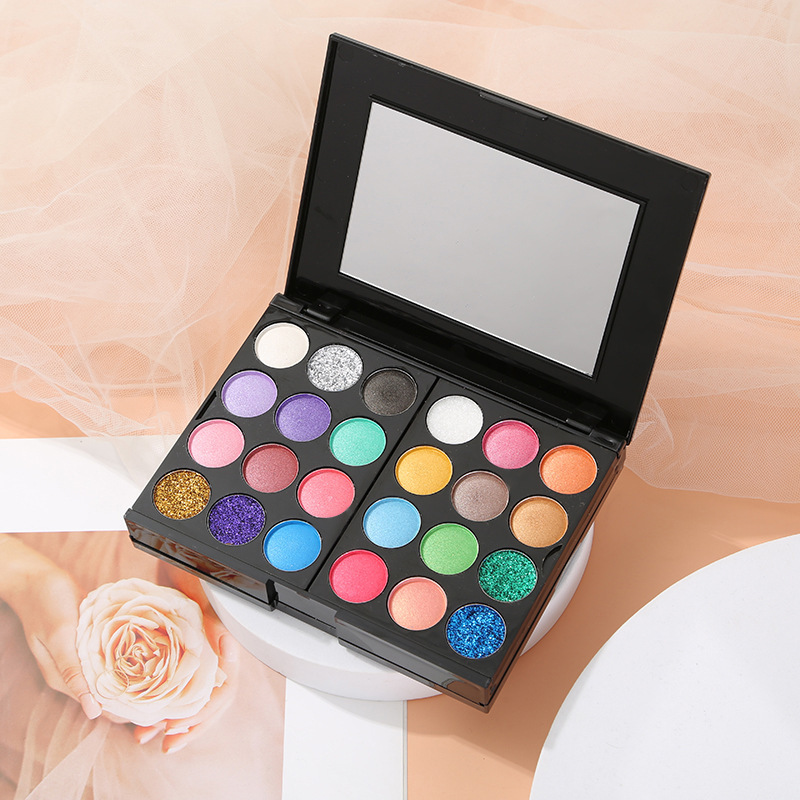 Cosmetic Eyeshadow suit Beginner Beauty Makeup Tools Full Set genuine goods Makeup Box Plate Stage Light Makeup Naked Makeup