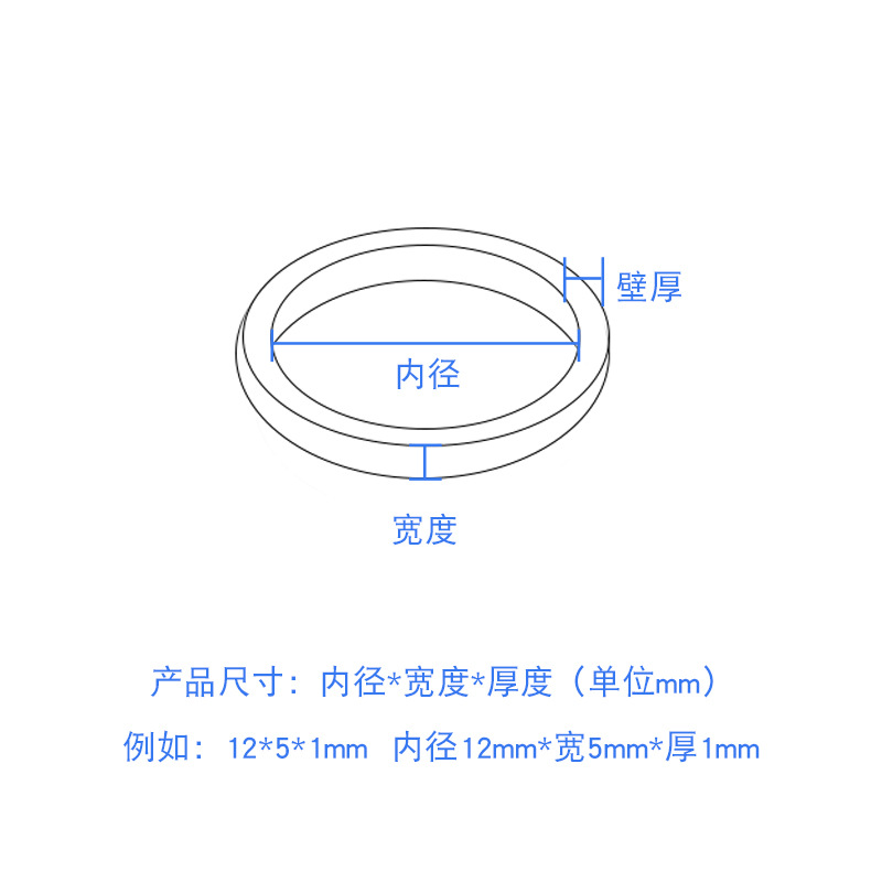 Data Cable Tie Coil Silicone Bundle Coil Rubber Band Food Grade High Temperature Resistant Black and White Transparent Rubber Band Environmentally Friendly and Resistant to Pulling