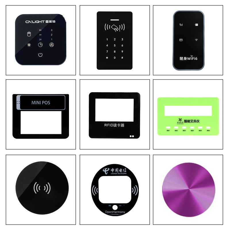 Pc Lens Pmma Acrylic Panel Silk Screen Moxibustion Instrument Charging Pile Touch Panel Pc Window Lens Surface Sticker