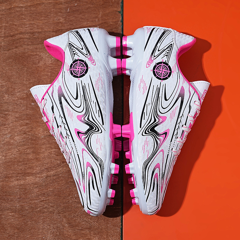 Cross-border Large Size Children's Spike Football Shoes Men's Outdoor Primary and Secondary School Students' Broken Nail Training Shoes Primary and Secondary School Students' Competition Shoes