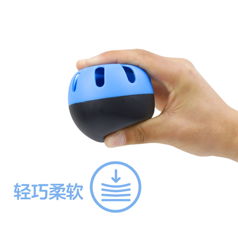 Baseball Practice Ball 74mm Super Soft Practice Baseball Indoor and Outdoor Practice Ball EVA Hollow Ball Hole Ball 26.5g