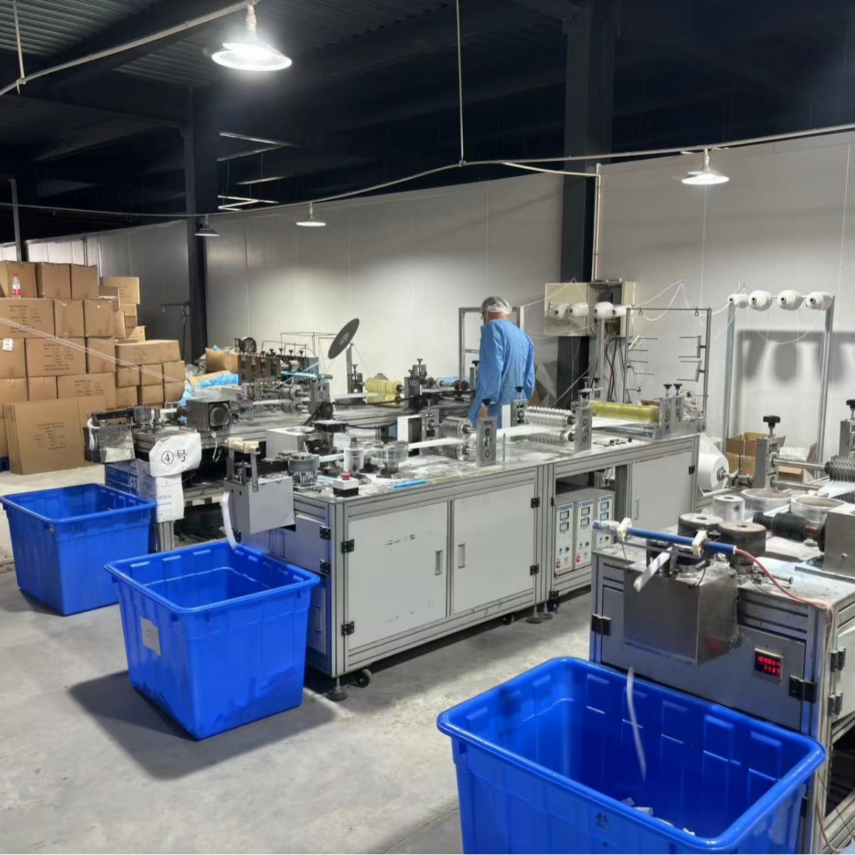 Disposable non-woven cap dustproof breathable factory workshop kitchen catering food net cap head cap strip cap