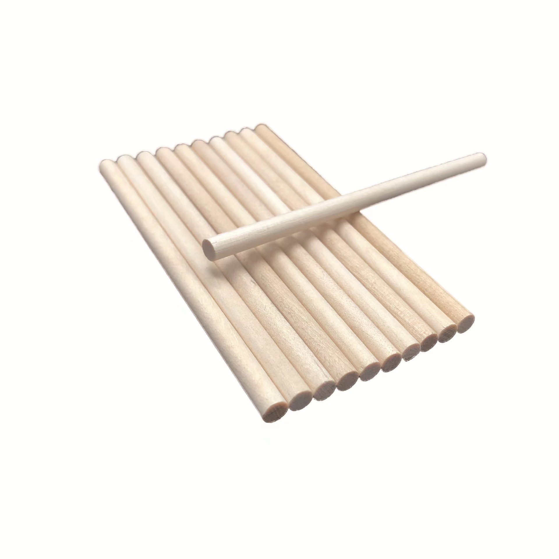 Solid wood round wood wood wood products original color color wooden sticks birch wooden sticks round sticks diy handmade wooden sticks wooden sticks wholesale