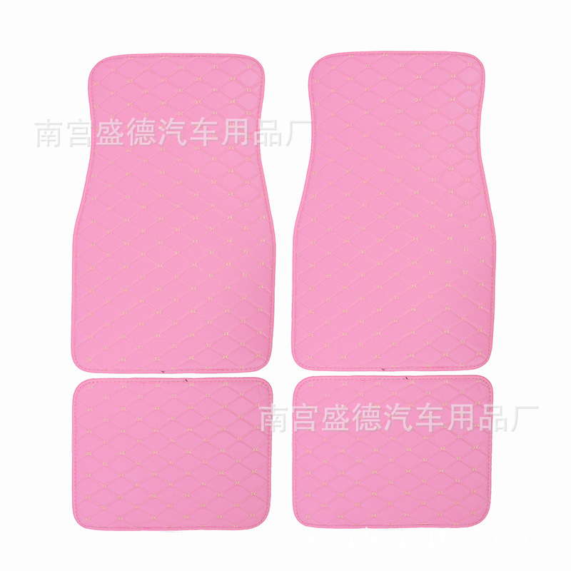 Оптовая внешняя торговля автомобильный ковер Amazon кросс-граница Qixiu подкладка для ног правого рулевого PVC универсальная подушка для ног автомобиля