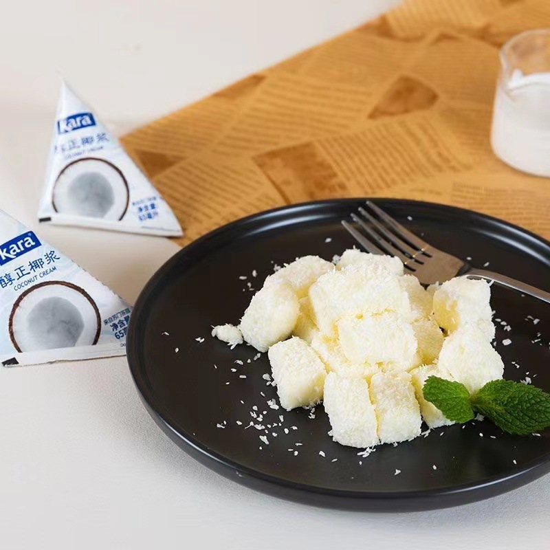 Jiale coconut milk 65ml Indonesia imported small package concentrated coconut milk kara Thai curry ye pulp packet