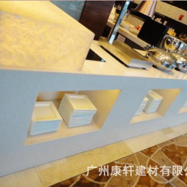 Acrylic Artificial Stone Reception Desk Manufacturers, Custom Mall Hotel Reception Desk Front Desk, Acrylic Artificial Stone