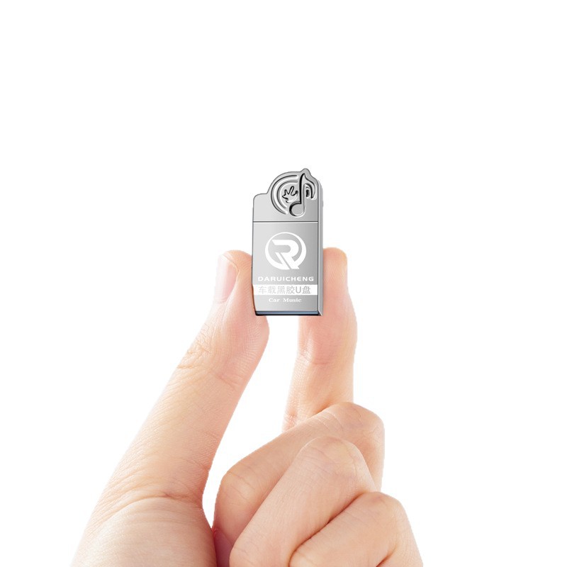 Car USB Music USB 64g Metal Mini USB 32g Lossless High-Speed USB Wholesale Engraving New USB