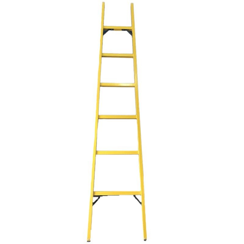 Customized Insulated Single Ladder Fiberglass Telescopic Fishing Rod Ladder Engineering Inspection Insulated Herringbone Ladder Thickened Anti-Slip Joint Ladder