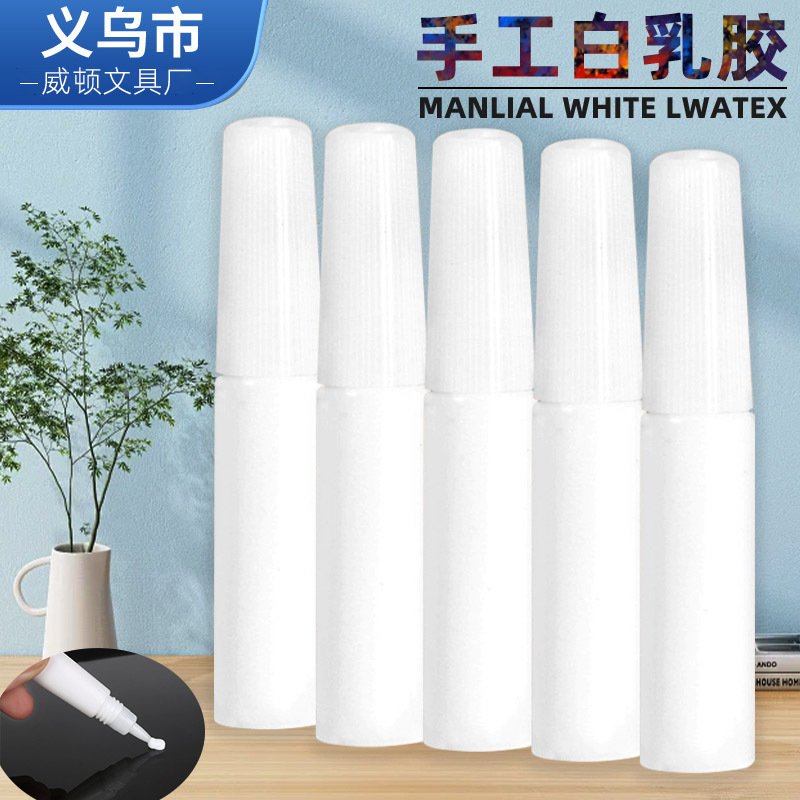 Клей для детского творчества 6 мл, белый, для деревообработки