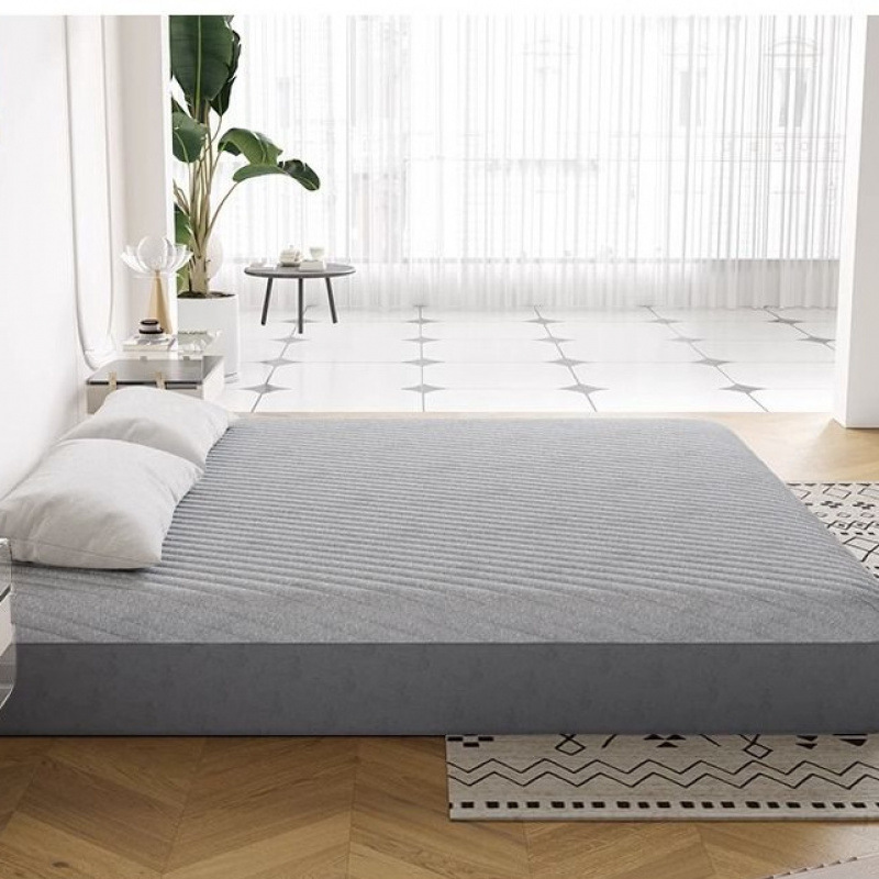 Mattress Natural Latex Spring Mattress Compressed Roll Package Removable and Washable Home Cushion Foshan Furniture Manufacturer Direct Sales