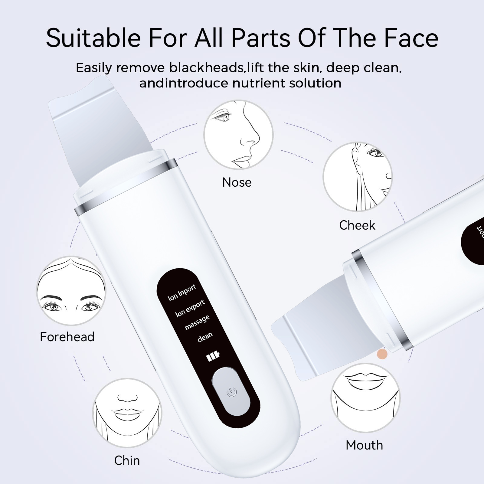 Looking for autumn British blackhead shovel electric ultrasonic beauty instrument to suck blackhead acne artifact skin shovel machine pore cleaning