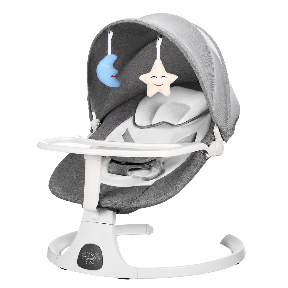 Baby Swing Cross-Border Baby Electric Rocking Chair Baby Soothing Chair to Coax Baby to Sleep and Lie down Artifact Newborn Baby